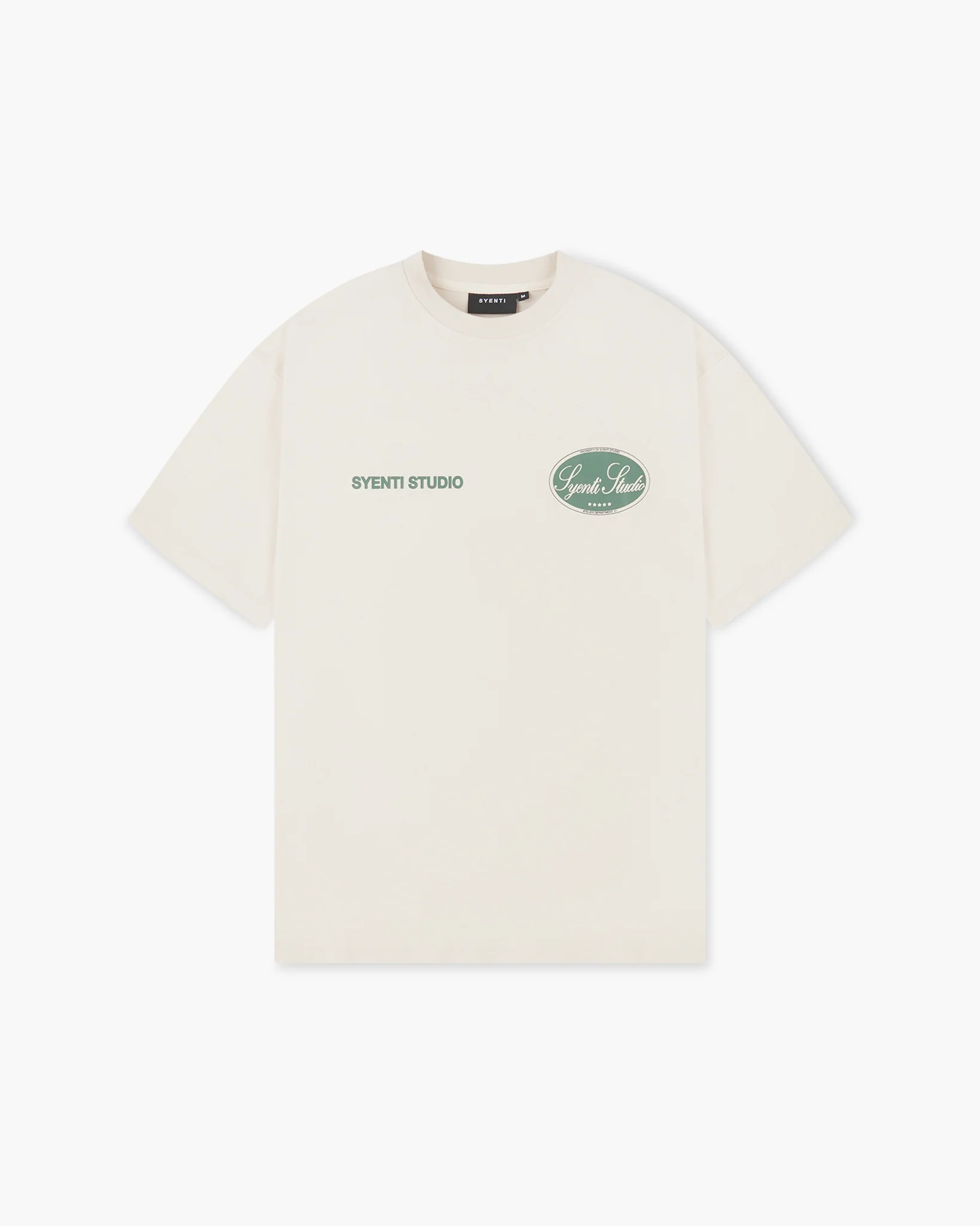 Syenti Studio T-Shirt - Light Stone - Image 4