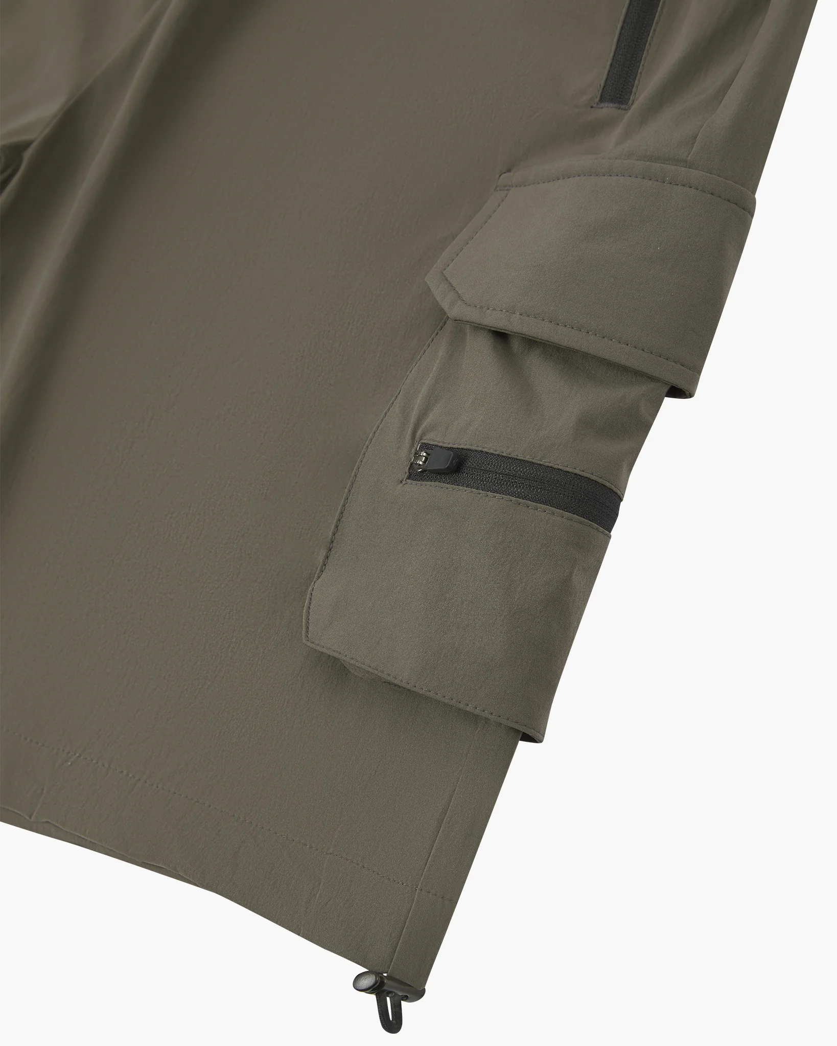 Syenti Technical Cargo Short - Olive Green - Image 3