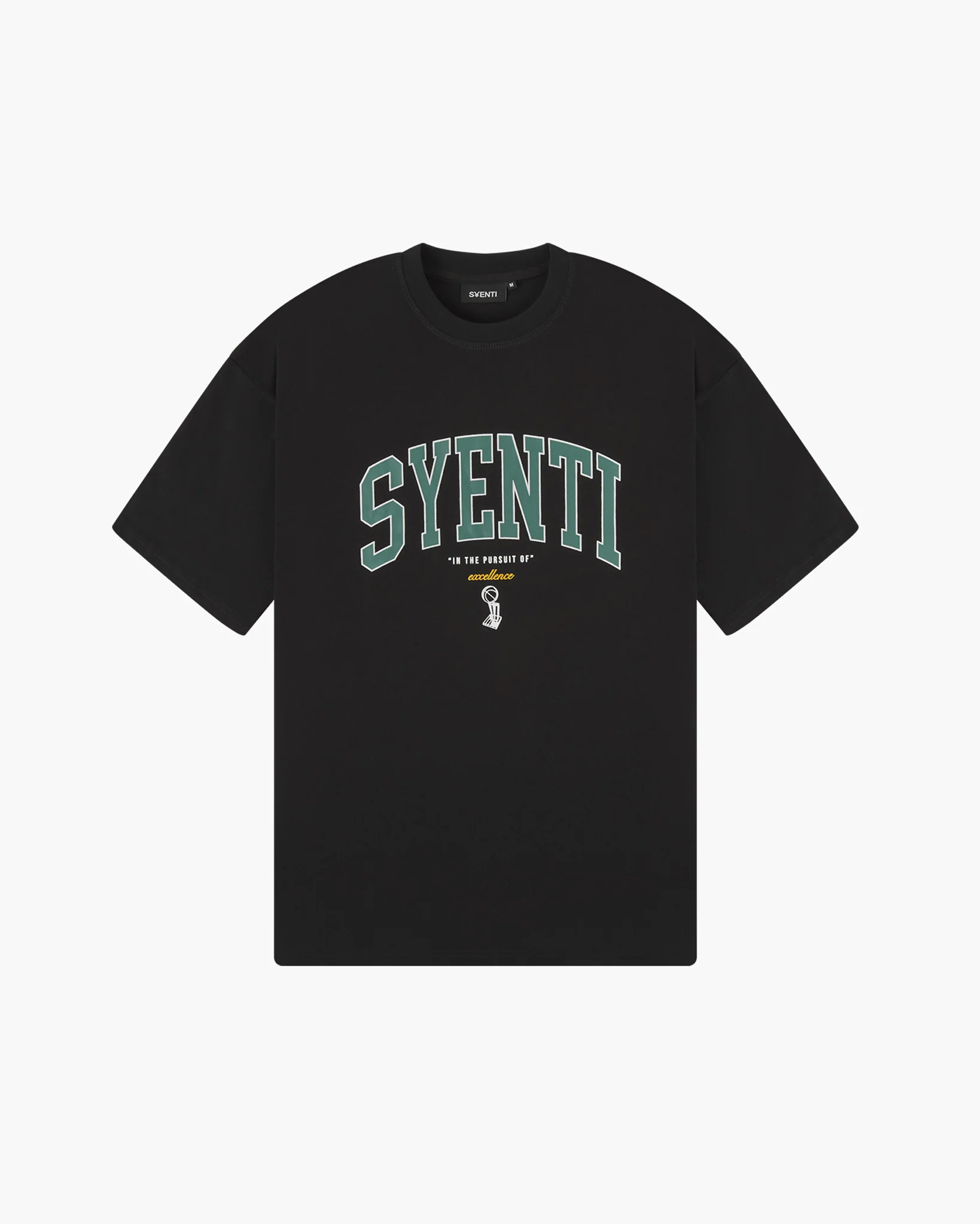 Syenti Varsity Logo T-Shirt - Black