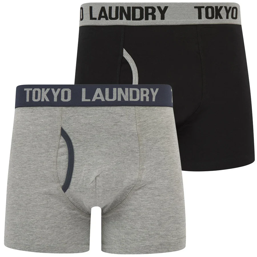Tokyo Laundry Abbots 2 Boxers (2 Pack) - Image 3