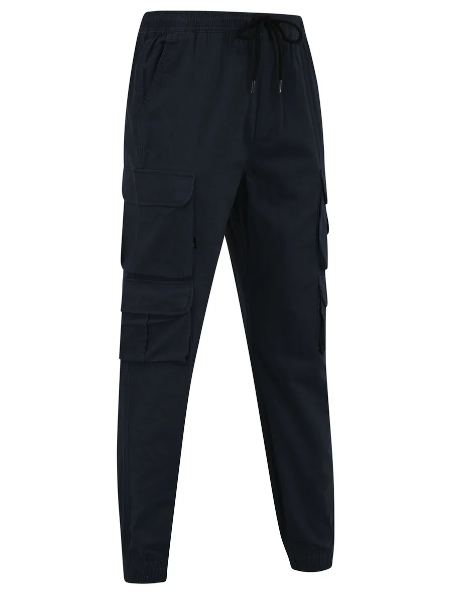 Tokyo Laundry Cathay Cotton Twill Cuffed Multi-Pocket Cargo Jogger Pants - Image 6