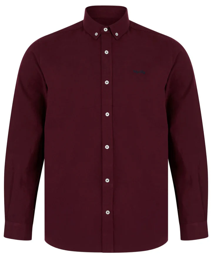 Tokyo Laundry Holkham Cotton Twill Long Sleeve Shirt - Image 3