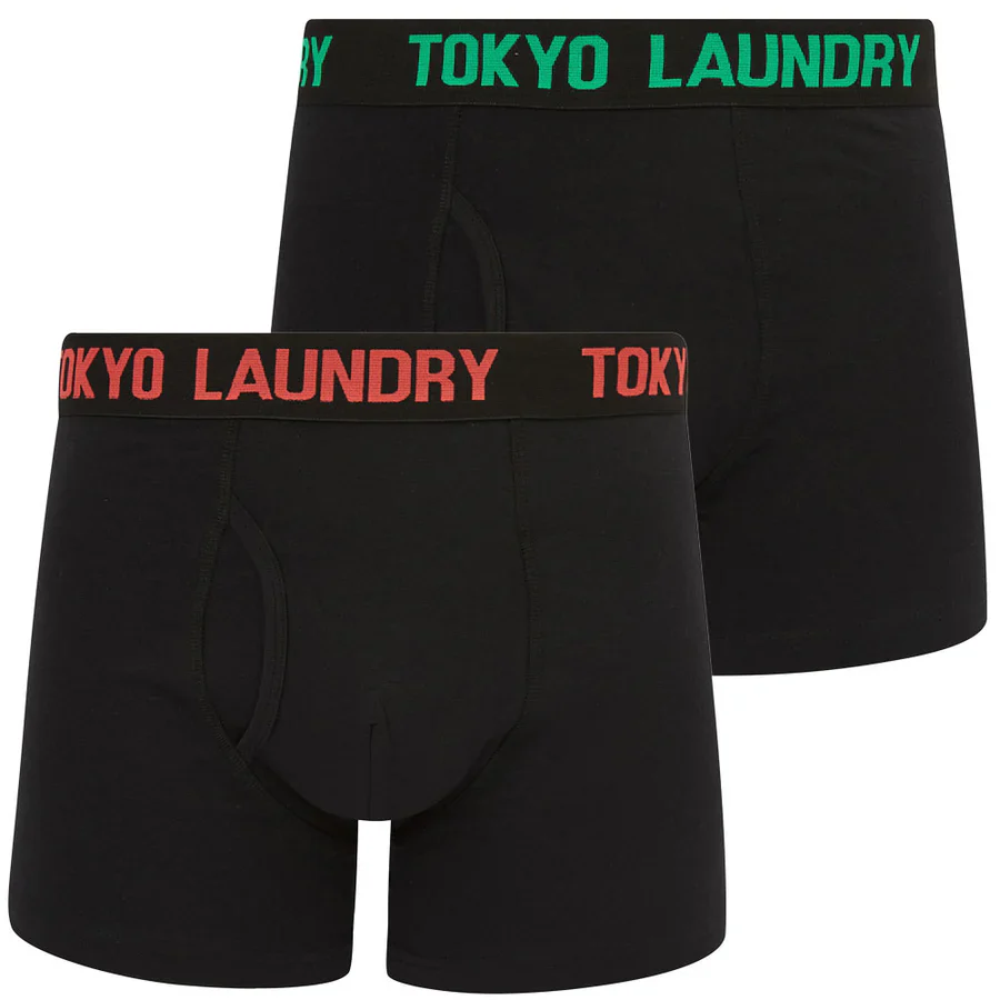 Tokyo Laundry Walkers 3 Boxer Shorts Set (2 Pack) - Image 3