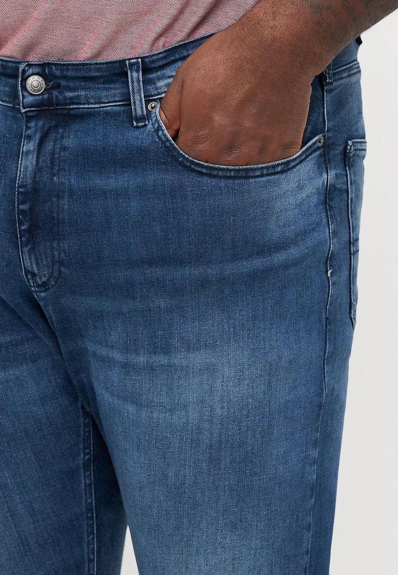 Tommy Jeans Scanton Plus Slim Fit Jeans - Denim Dark - Image 4