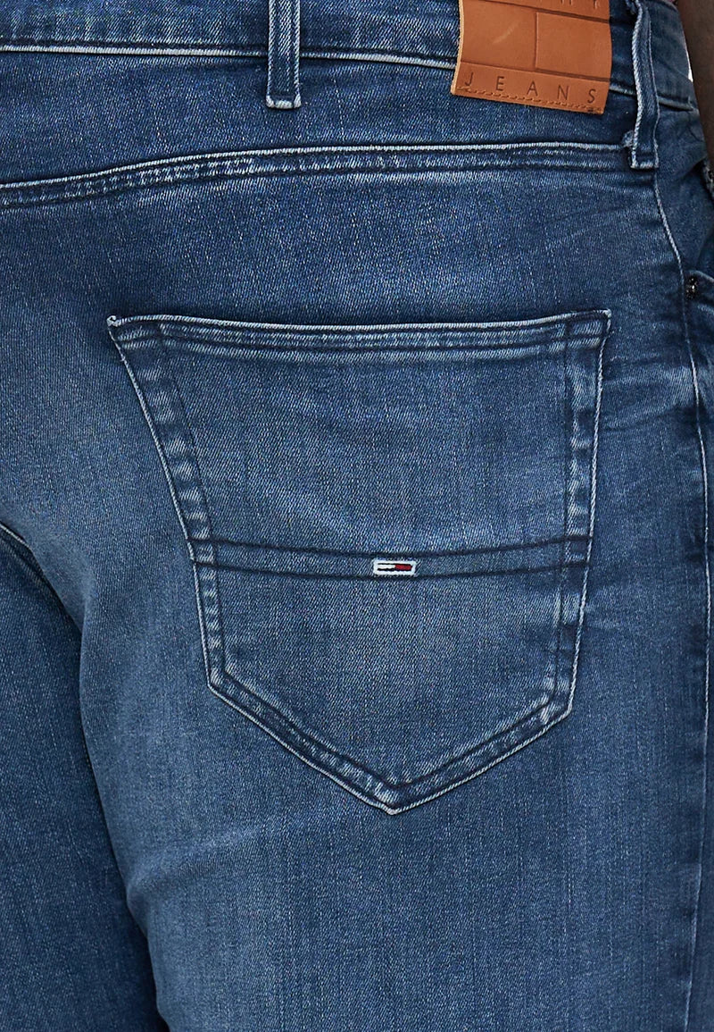 Tommy Jeans Scanton Plus Slim Fit Jeans - Denim Dark - Image 5