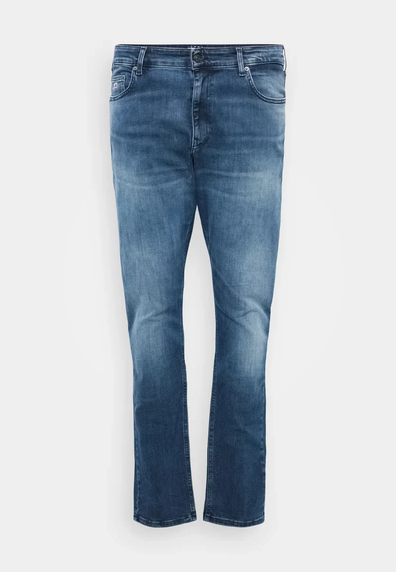 Tommy Jeans Scanton Plus Slim Fit Jeans - Denim Dark - Image 6
