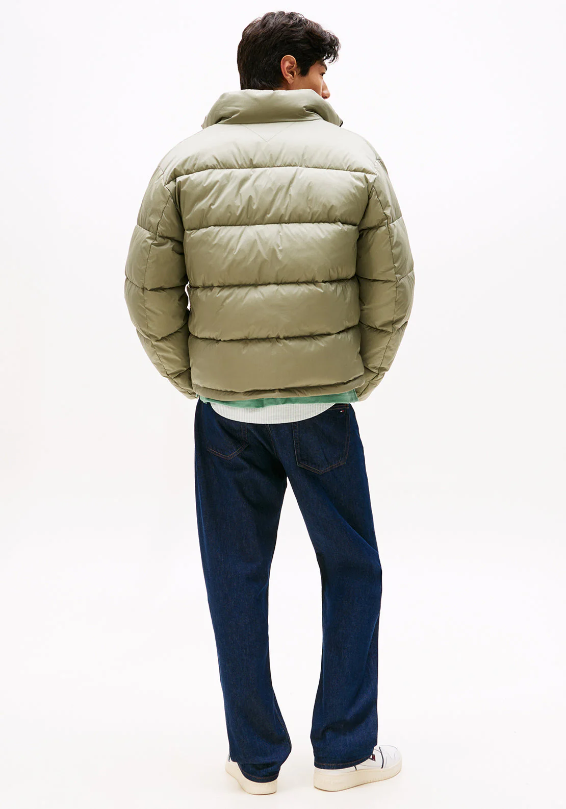 Tommy Jeans Vail Puffer Jacket - Utility Sage - Image 4
