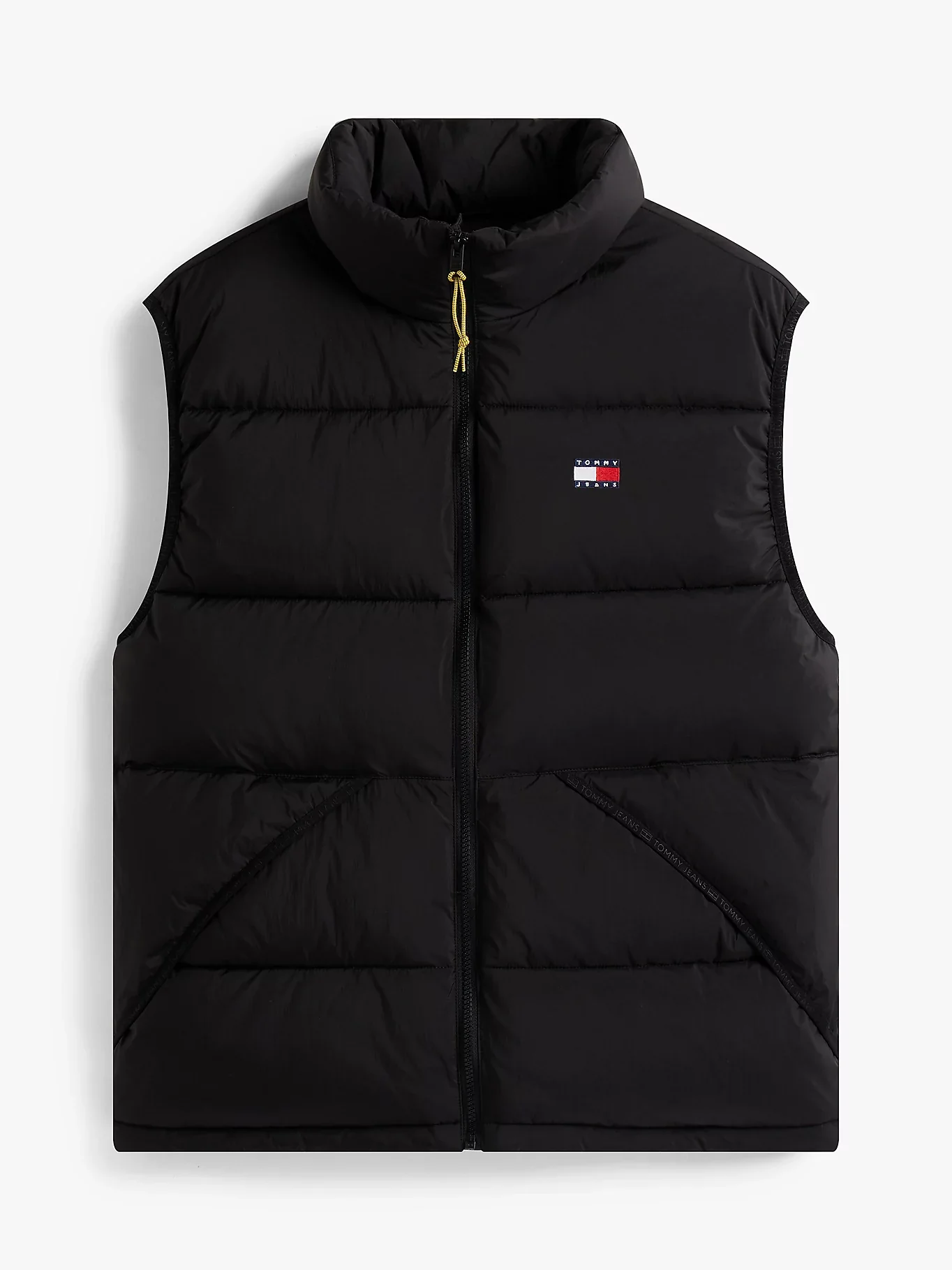 Tommy Jeans Vail Relaxed Puffer Gilet - Black - Image 2