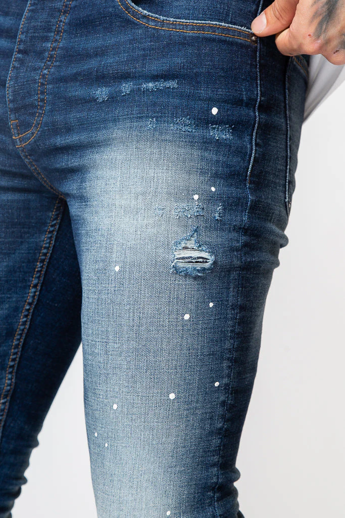 Valere Milano Attraverso Jeans Dark Wash - Image 3
