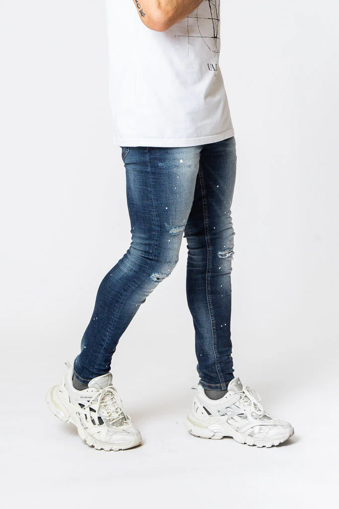 Valere Milano Attraverso Jeans Dark Wash - Image 4