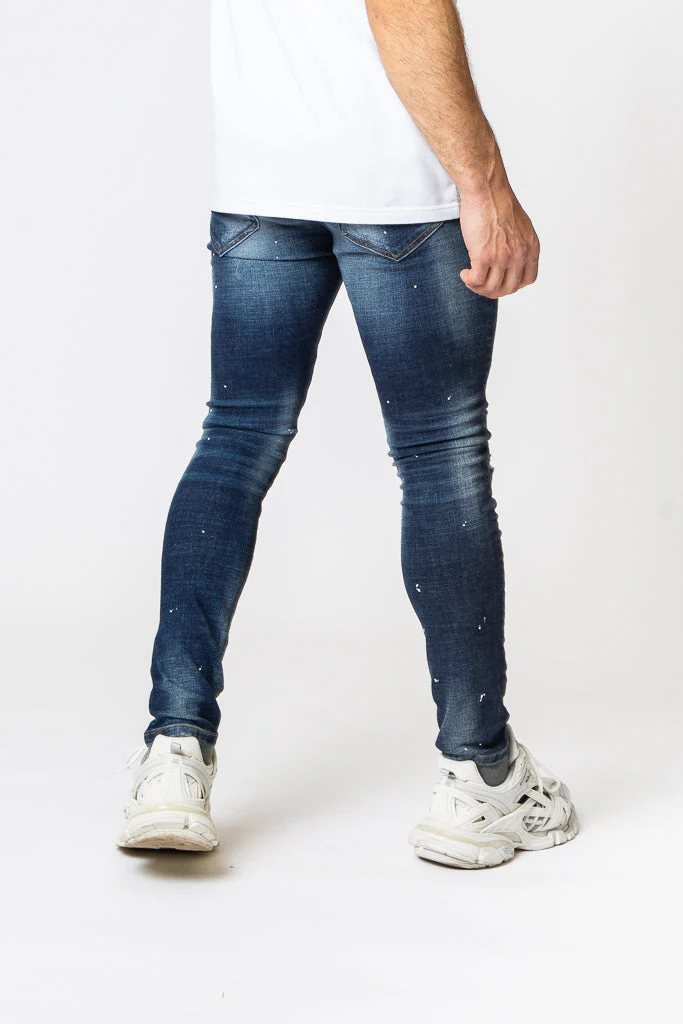Valere Milano Attraverso Jeans Dark Wash - Image 6