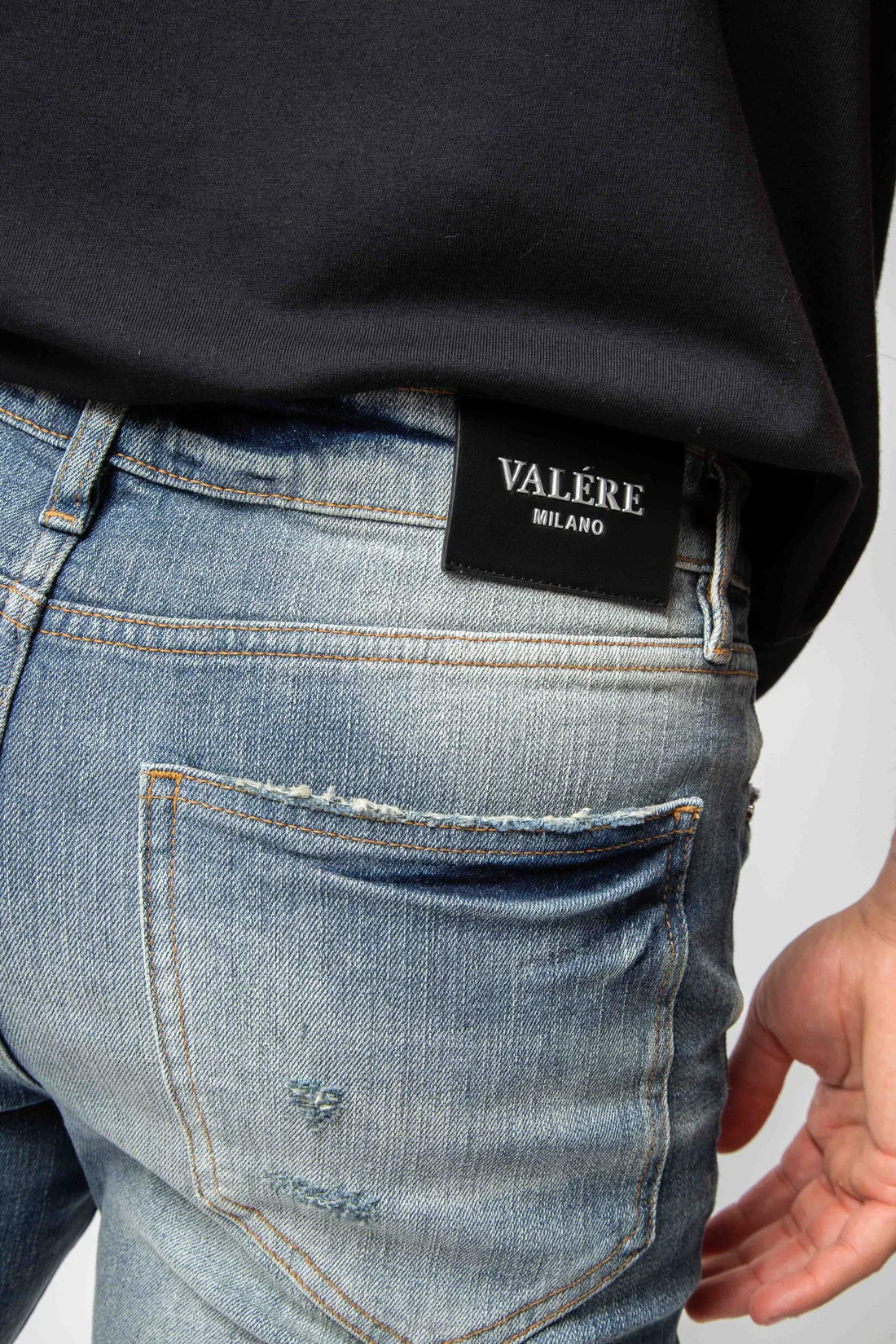 Valere Milano Azzurro Jeans Light Blue - Image 4