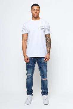 Valere Milano Cucire Jeans Mid Wash - Image 2