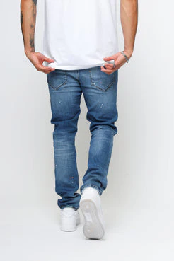 Valere Milano Cucire Jeans Mid Wash - Image 4