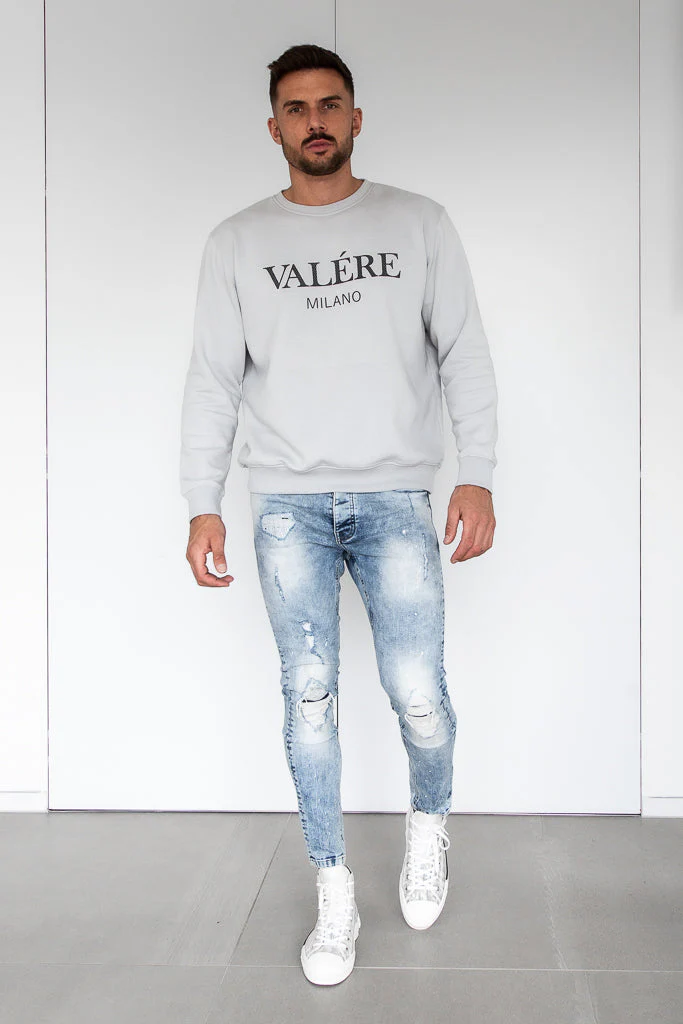 Valere Milano Giovanni Jeans Light Blue - Image 3