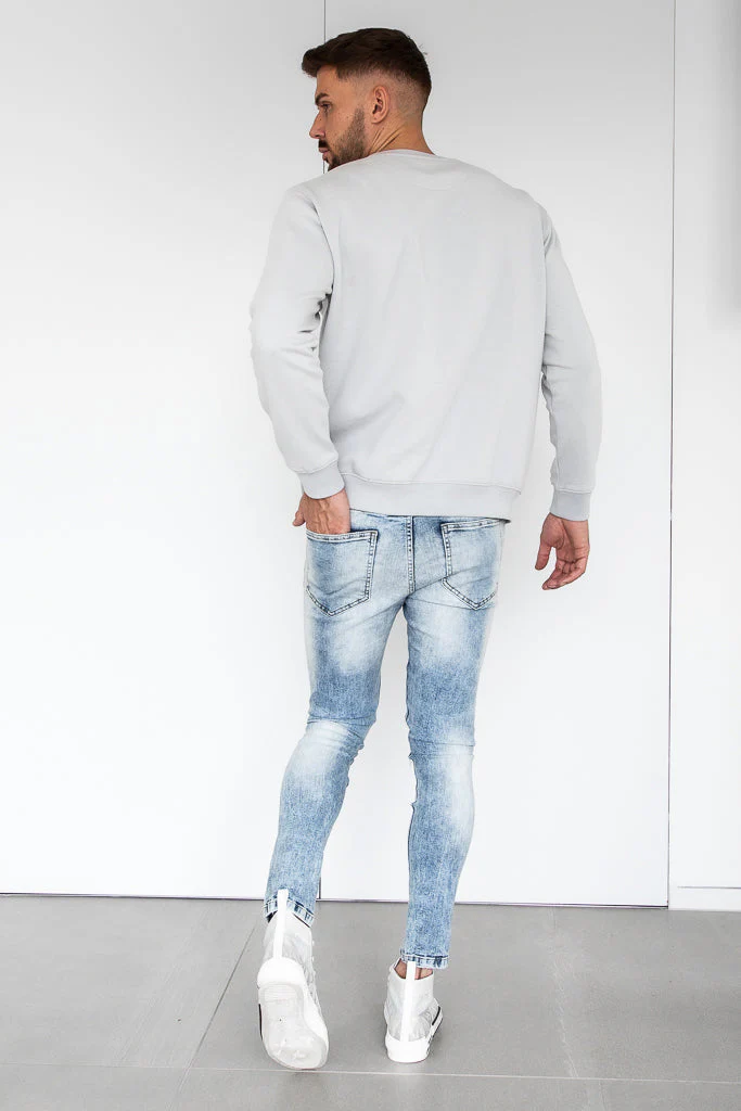 Valere Milano Giovanni Jeans Light Blue - Image 4