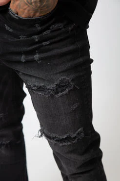 Valere Milano Marco Jeans Black - Image 4