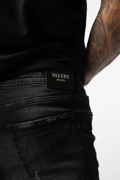 Valere Milano Marco Jeans Black - Image 5