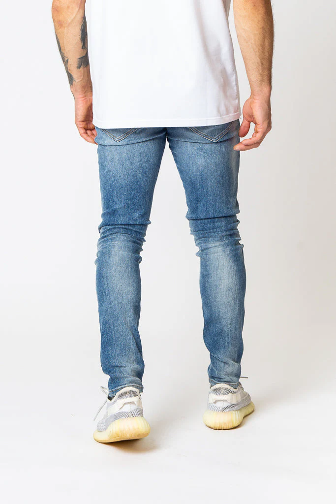 Valere Milano Marmo Jeans Mid Blue - Image 7