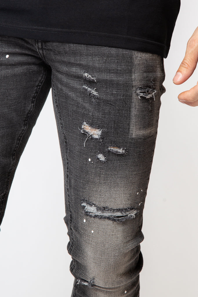 Valere Milano Nero Jeans Black - Image 3