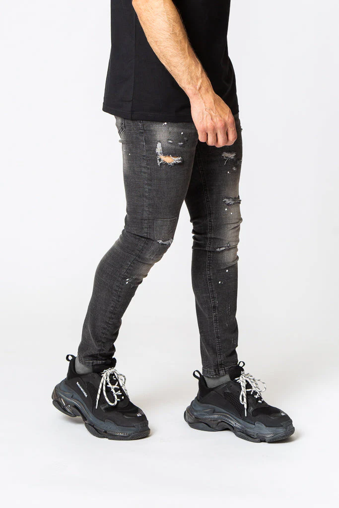 Valere Milano Nero Jeans Black - Image 6
