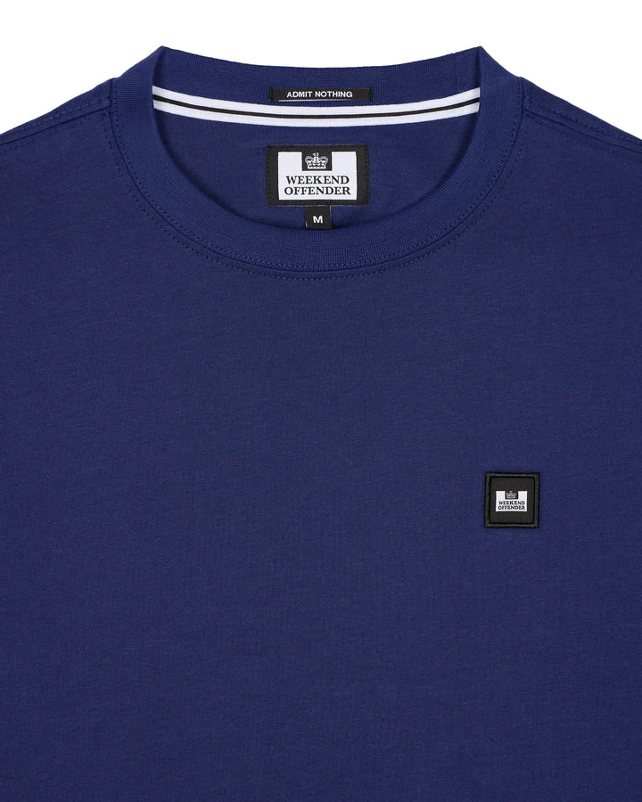 Weekend Offender Cannon Beach Tee Bright Navy - Image 3