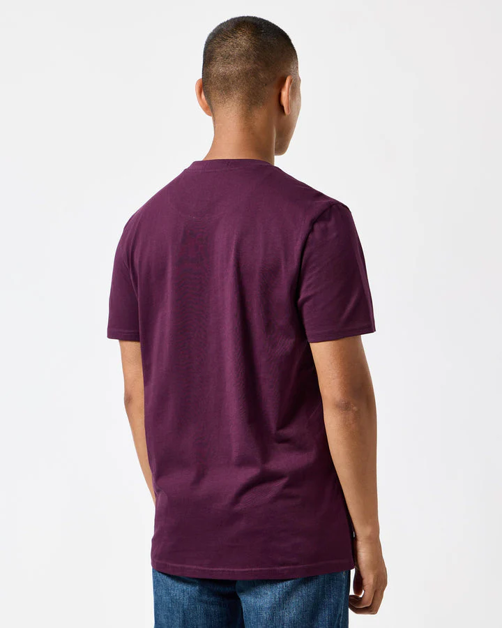Weekend Offender Cannon Beach Tee Acai Berry - Image 3