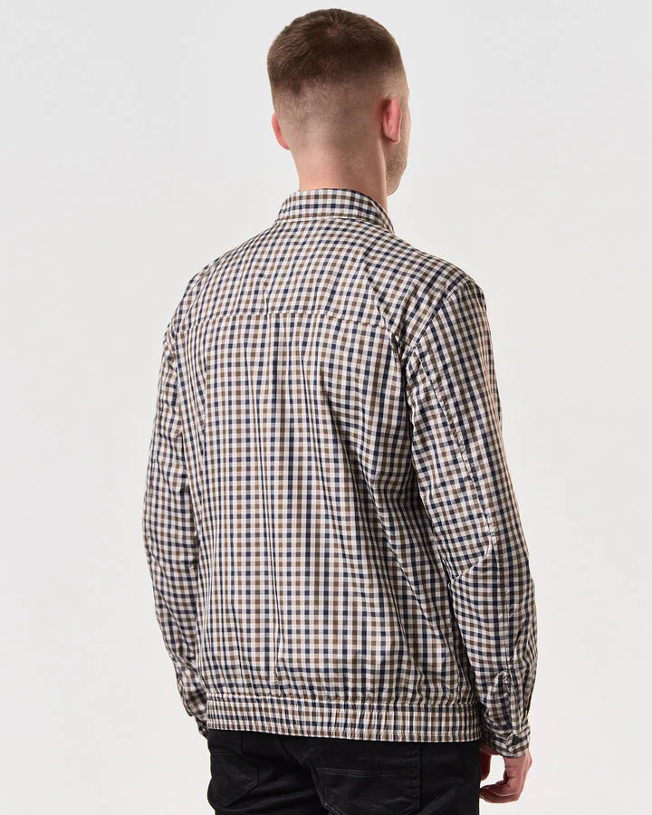 Weekend Offender Kamares Harrington Jacket Mid House Check - Image 3