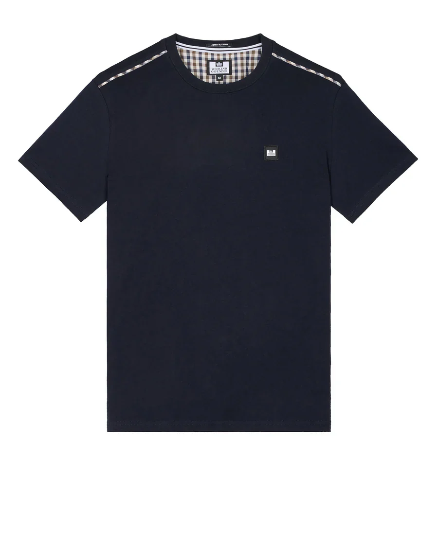 Weekend Offender Manuel T-Shirt - Navy - Image 3