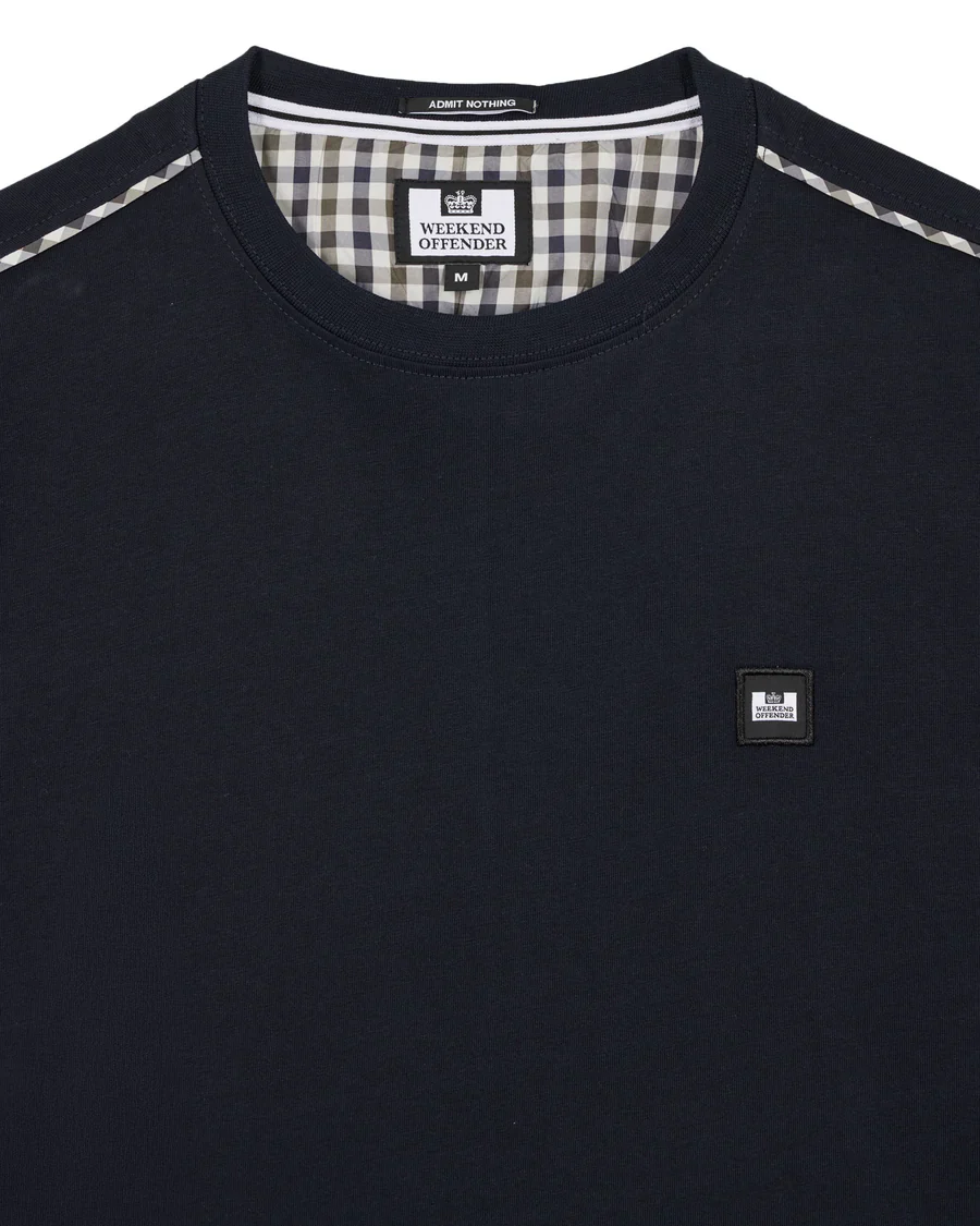Weekend Offender Manuel T-Shirt - Navy - Image 4