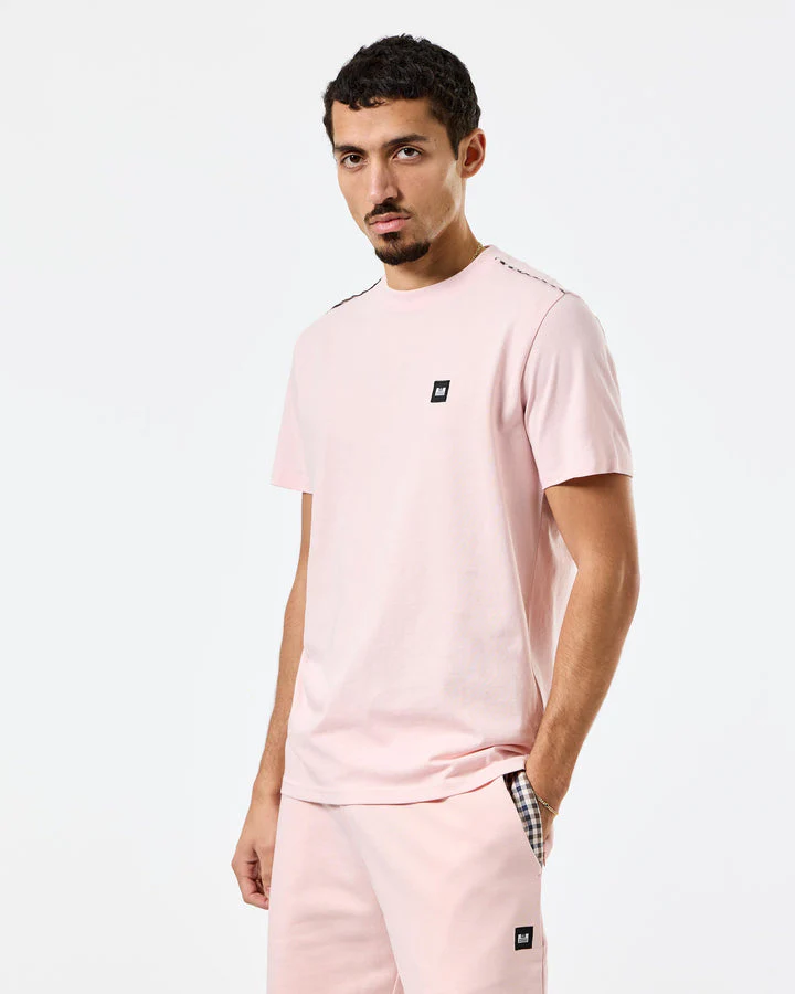 Weekend Offender Manuel T-shirt Pale Blush - Image 2