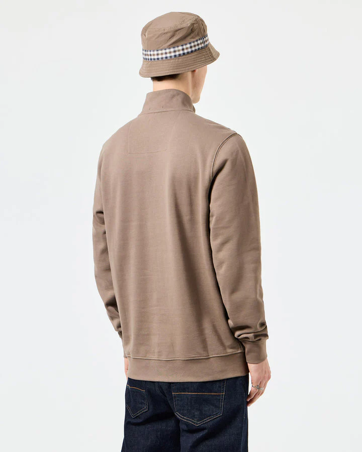 Weekend Offender Matisa Sweatshirt Mocha/MidHouseCheck - Image 3