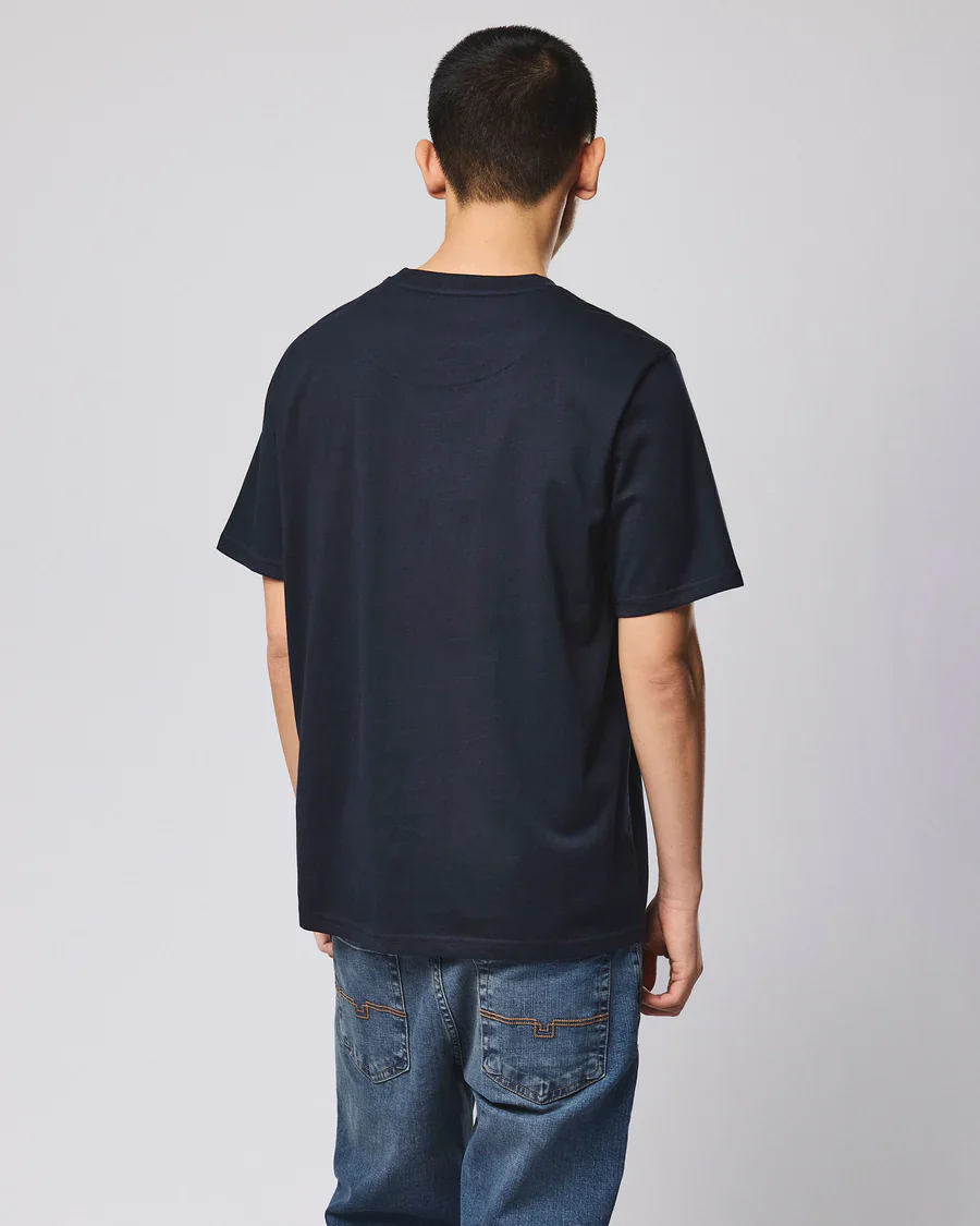 Weekend Offender PT1B06 D'arblay Graphic T-Shirt - Navy - Image 2