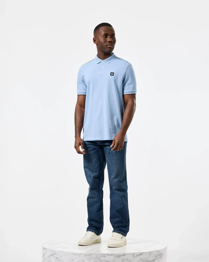 Weekend Offender Sakai Mid House Check Polo - Sea Marine - Image 3