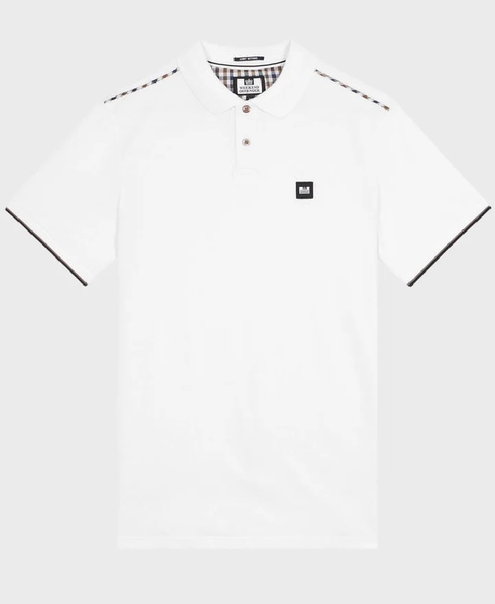 Weekend Offender Sakai Polo Shirt White
