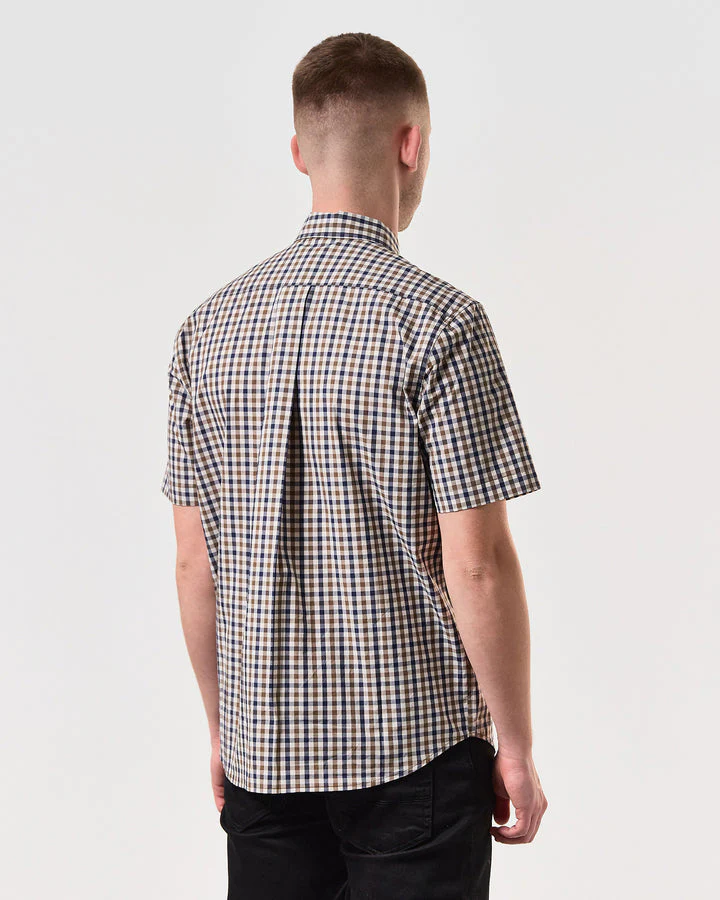 Weekend Offender SHSS2403 Joyce S/S Shirt Mid House Check - Image 4
