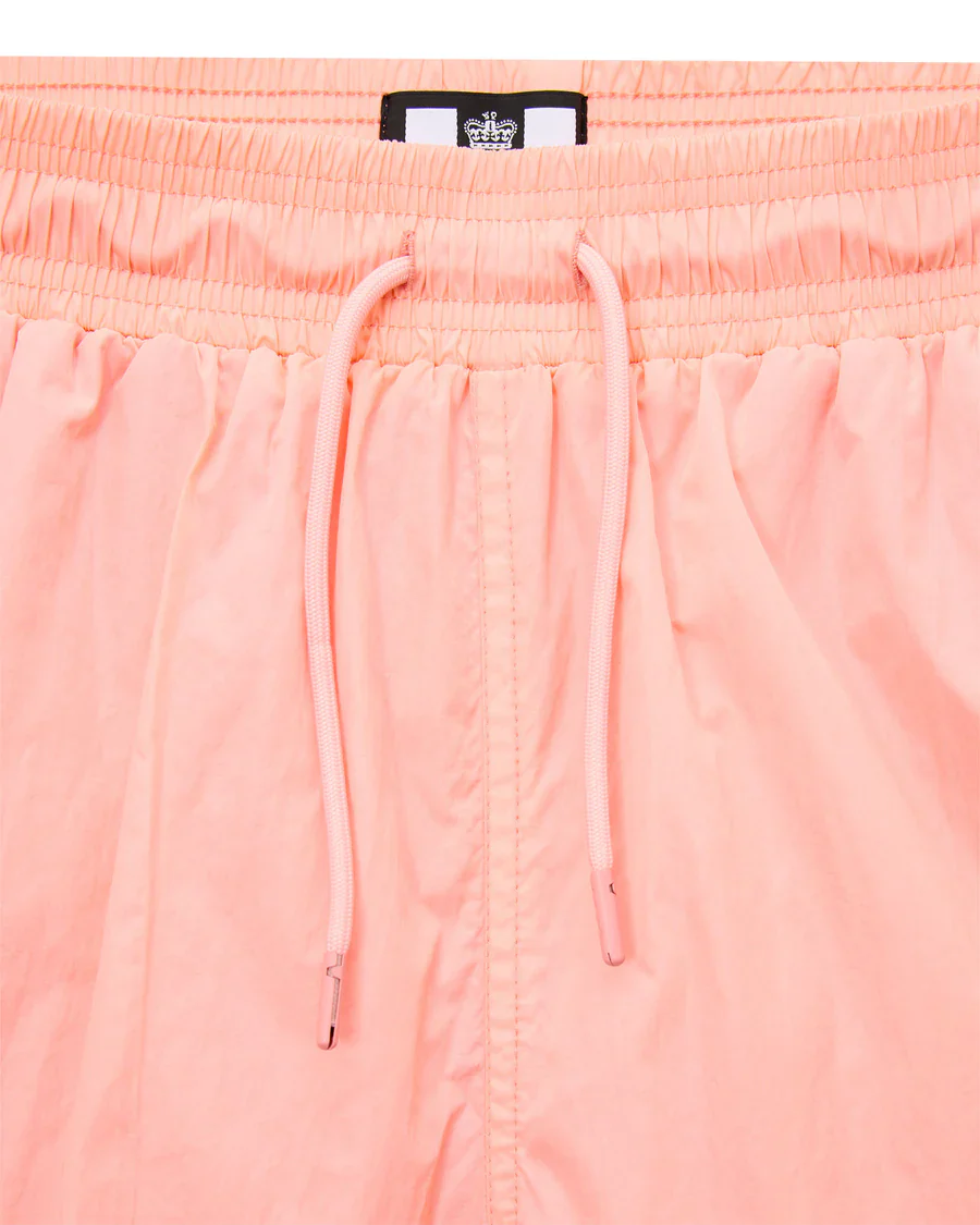 Weekend Offender ST1A03 Stacks Swim Shorts - Coral - Image 4