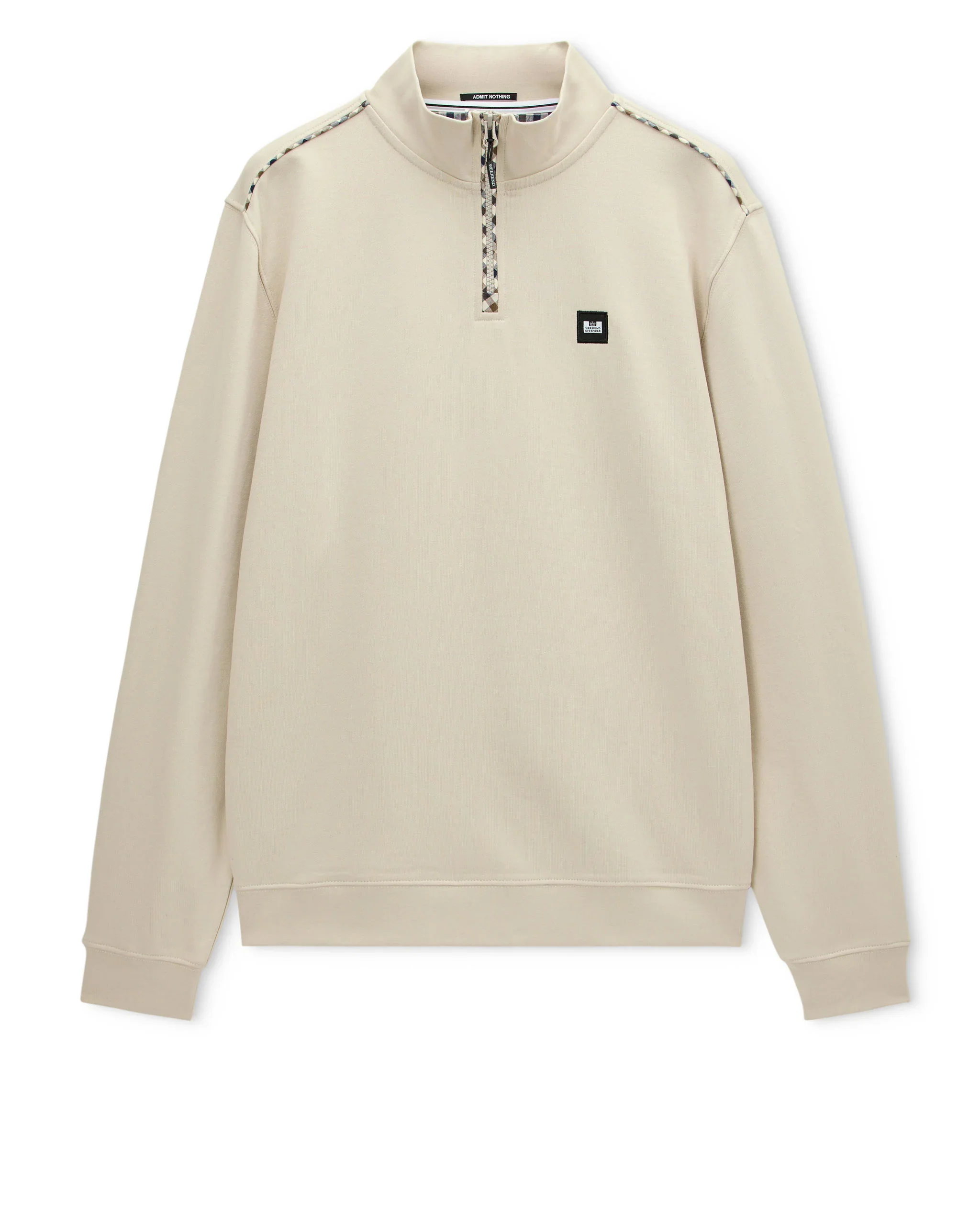 Weekend Offender SW1B09 Matisa 1/4 Zip - Cement - Image 3
