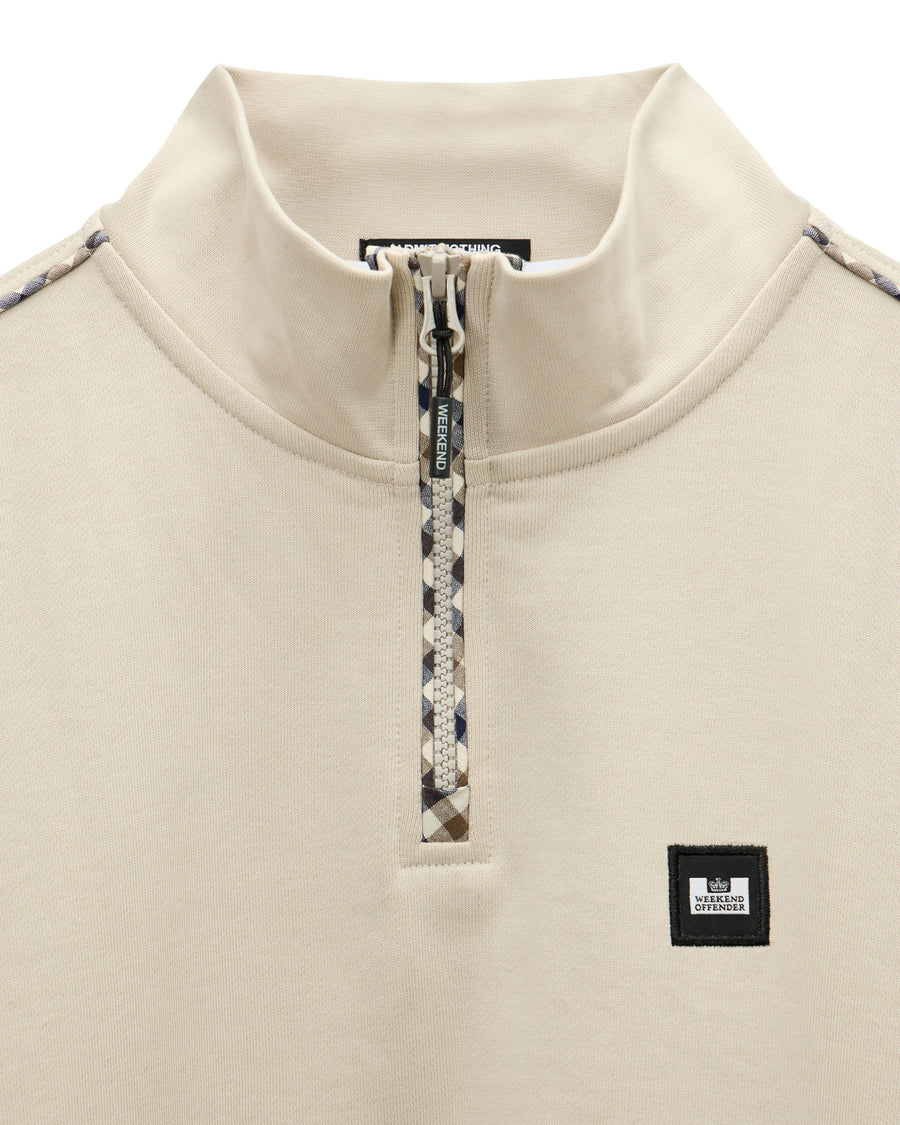 Weekend Offender SW1B09 Matisa 1/4 Zip - Cement - Image 4