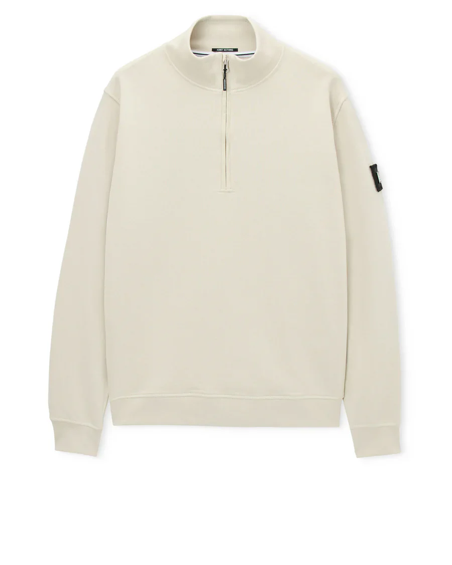 Weekend Offender SW1B11 Kravitz 1/4 Zip - Cement - Image 3