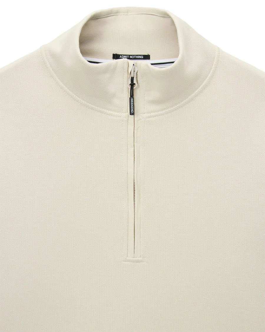 Weekend Offender SW1B11 Kravitz 1/4 Zip - Cement - Image 4