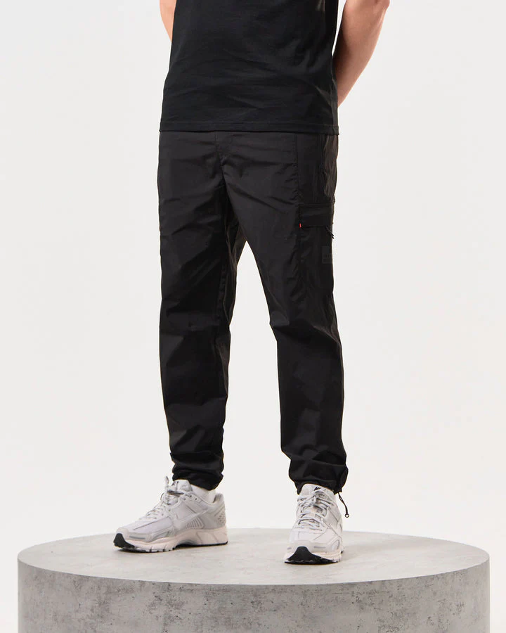 Weekend Offender WPSS2404 Tulum Cargo Pants Black - Image 2