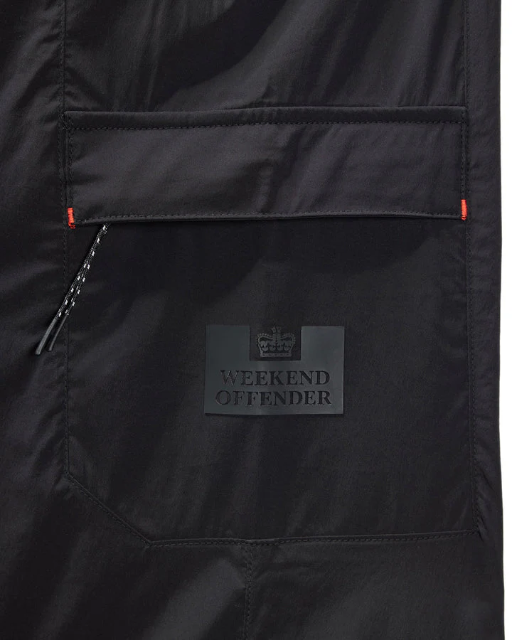 Weekend Offender WPSS2404 Tulum Cargo Pants Black - Image 4